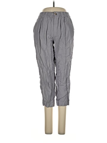 Madewell Petite Linen-Blend Pull-On Tapered Pants (view 1)