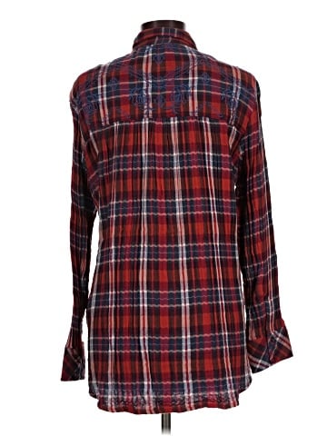 Free People Long Sleeve Button-Down Shirt (view 2)