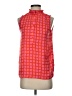 The Impeccable Pig 100% Polyester Red Sleeveless Blouse Size S (estimated) - photo 1