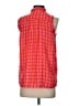 The Impeccable Pig 100% Polyester Red Sleeveless Blouse Size S (estimated) - photo 2