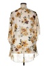 Polly & Esther 100% Polyester Ivory Kimono Size XL - photo 2