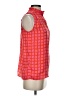 The Impeccable Pig 100% Polyester Red Sleeveless Blouse Size S (estimated) - photo 4