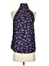 Oliphant Blue Sleeveless Blouse Size S - photo 1