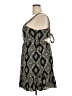 Rewind 100% Rayon Argyle Black Cocktail Dress Size XXL - photo 5