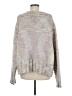 Free People Tweed Silver Pullover Sweater Size M - photo 2