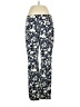 Talbots Floral Ivory Casual Pants Size 8 - photo 1