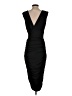 Lyaner Solid Black Cocktail Dress Size S - photo 2
