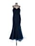 La Perle by Impression 100% Polyester Blue Cocktail Dress Size 14 - photo 1