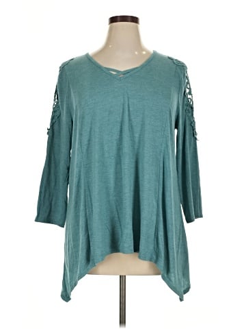 Style&Co 3/4 Sleeve Top (view 1)