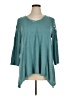 Style&Co Teal 3/4 Sleeve Top Size XL - photo 1