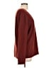 Vince. 100% Cashmere Burgundy Cashmere Pullover Sweater Size L - photo 4
