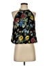 Alice + Olivia Floral Black Sleeveless Blouse Size S - photo 1