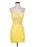 Assorted Brands Yellow Cocktail Dress Size 0 - photo 1