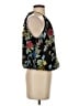 Alice + Olivia Floral Black Sleeveless Blouse Size S - photo 4