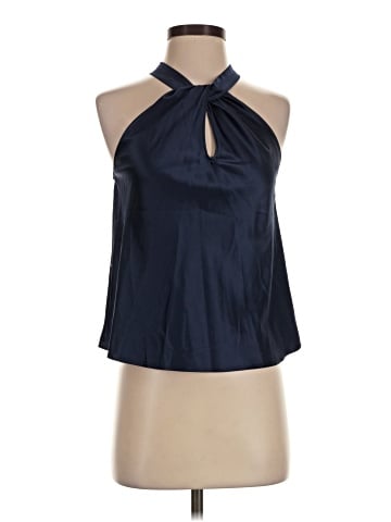 Aqua Sleeveless Blouse (view 1)