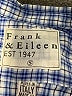Frank & Eileen 100% Cotton Checkered-gingham Blue Long Sleeve Button-Down Shirt Size S - photo 7