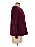 Alfred Dunner Tweed Burgundy Jacket Size 6 (petite) - photo 4