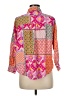AaKaa 100% Rayon Color Block Pink 3/4 Sleeve Button-Down Shirt Size M - photo 2