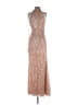 Mac Duggal 100% Polyester Brown Pink Cocktail Dress Size 6 - photo 2