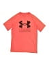 Under Armour 100% Polyester Orange Active T-Shirt Size L (youth) - photo 1