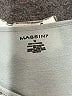 Massini Silver Sleeveless Top Size M - photo 7