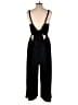 Ann Taylor LOFT Solid Black Jumpsuit Size L - photo 2