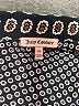 Juicy Couture 100% Polyester Houndstooth Black Long Sleeve Blouse Size M - photo 7