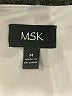 MSK Silver 3/4 Sleeve Top Size M - photo 4