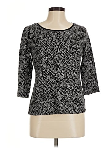 Talbots 3/4 Sleeve T-Shirt (view 1)