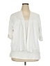 Cable & Gauge White Cardigan Size 2X - photo 1