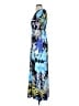 Karizma Tropical Blue Casual Dress Size S (estimated) - photo 5