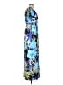 Karizma Tropical Blue Casual Dress Size S (estimated) - photo 4