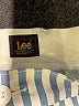 Lee Stripes Blue Casual Skirt Size 14M - photo 3