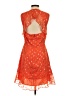 Hutch Orange Cocktail Dress Size 4 - photo 2