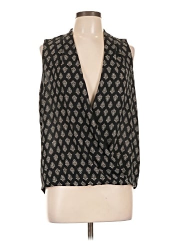 Pink Rose Sleeveless Blouse (view 1)