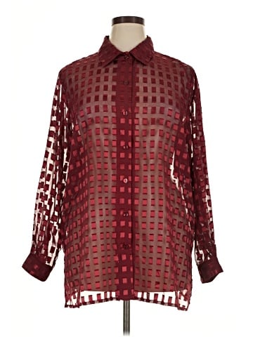 Impressions Long Sleeve Blouse (view 1)