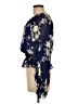 Peach Love Blue Long Sleeve Blouse Size M - photo 5