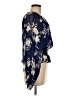 Peach Love Blue Long Sleeve Blouse Size M - photo 4
