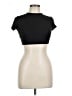 Assorted Brands Black Short Sleeve Turtleneck Size L - photo 1