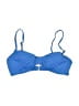 LOFT Beach Blue Swimsuit Top Size S - photo 1