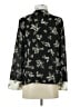 CeCe 100% Polyester Black Long Sleeve Blouse Size S - photo 2