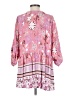 Assorted Brands 100% Rayon Pink 3/4 Sleeve Blouse Size S - photo 2