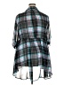 Torrid Teal Kimono Size 2X Plus (2) - photo 2