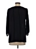 Banana Republic 100% Polyester Black 3/4 Sleeve Blouse Size XS - photo 2