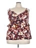 Torrid Burgundy Sleeveless Blouse Size 4X Plus (4) - photo 1