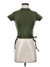 Aura Green Short Sleeve Turtleneck Size S - photo 1