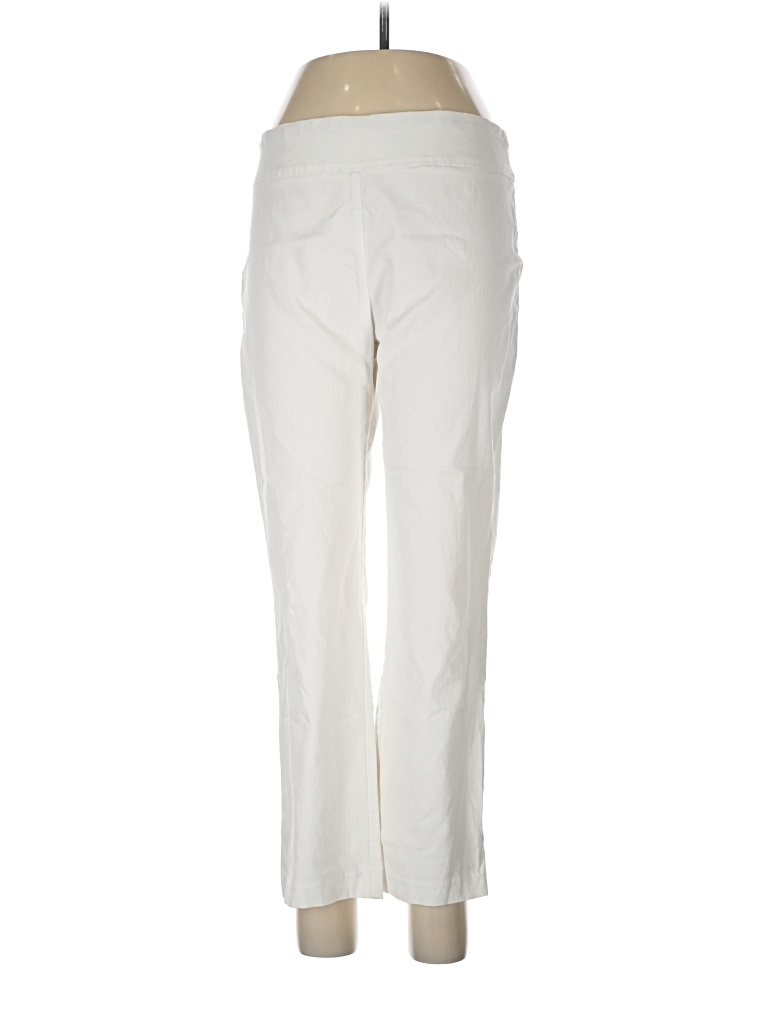 Pre-owned Attyre New York Casual Pants In Ivory