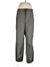 OAK + FORT Solid Green Casual Pants Size 8 - photo 1
