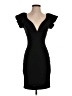 Guess 100% Polyester Solid Black Cocktail Dress Size S - photo 1