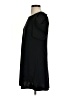 Unbranded Solid Black Casual Dress Size S - photo 5